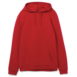Толстовка с капюшоном унисекс Hoodie, красная, XS–5XL