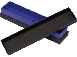 Футляр для 1 ручки «Bloom», Цвет черный/синий