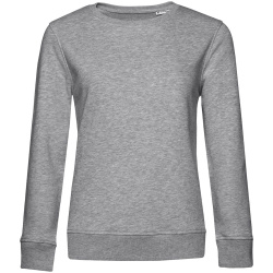 Свитшот женский BNC Inspire (Organic), серый меланж, XS–XXL