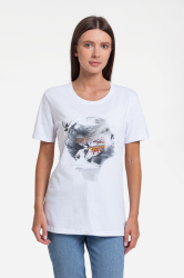 Футболка женская «Подруга Питер», белая, S–XL