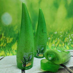 Универсальный скраб для лица и тела ALOE VERA 99%, 260 ml (нежное очищение, интенсивное увлажнение).