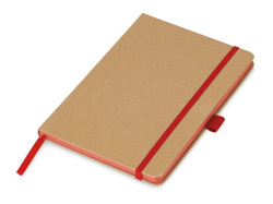 Блокнот A5 в твердой обложке «Sevilia Color», Цвет натуральный, красный