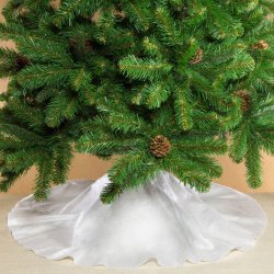 Юбка (лужайка) декор под новогоднюю ёлку (полиэфир 100%), елочное украшение, коврик под елку, диамет