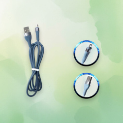Кабель MRM MR81m USB Type-A - Micro, длина 1000мм, серебристый / Прочность и компактность для современных устройств