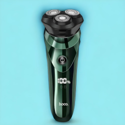 Электробритва Hoco DAR06 Plus Темно-зеленая / Эффективная, универсальная и удобная