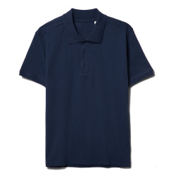 Рубашка поло мужская Virma Stretch, темно-синяя, S–3XL