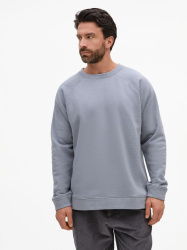 Свитшот унисекс S1, серый, XS–XXL
