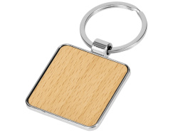 Брелок «Quadrix», Цвет натуральный, хром