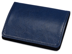 Визитница «Намибия», Цвет синий/серебристый