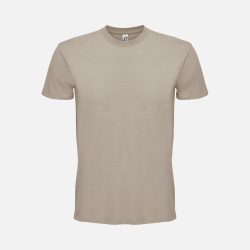 Футболка унисекс Regent 150, серо-бежевая, XS–3XL