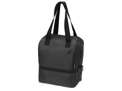 Сумка-холодильник «Cool» с 2-мя изолированными отделениями, Цвет темно-серый