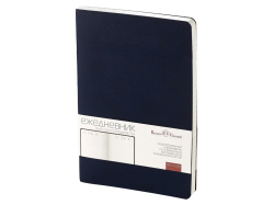 Ежедневник недатированный А5 «Megapolis Velvet Flex», Цвет синий нэйви
