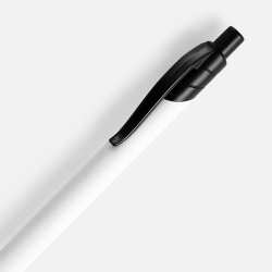 Ручка шариковая Undertone Black Soft Touch, белая, 14,5х1 см