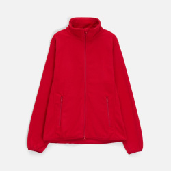 Куртка флисовая унисекс Ben Mac, красная, S–3XL
