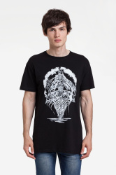 Футболка «Летучий Голландец», черная, XS–XXL