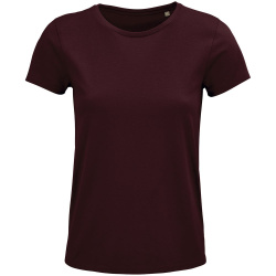 Футболка женская Crusader Women, бордовая, S–XXL