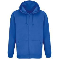 Толстовка унисекс Carter, ярко-синяя (royal), XS–3XL