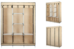 Складной шкаф Storage Wardrobe mod.88130  130 х 45 х 175 см. Трехсекционный