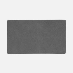Лейбл Listra Nubuck Touch, M, темно-серый, 3,5х6 см