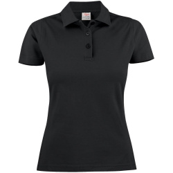 Рубашка поло женская Surf Lady, черная, XS–XXL