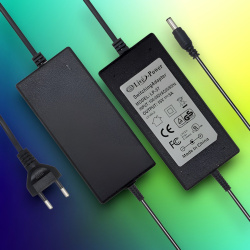 Блок питания Live-Power 15V LP37, 15V, 5A=4A, штекер 5.5*2.5, длина кабеля 1000 мм, черный