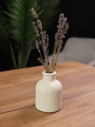 Ваза для сухоцветов декоративная из гипса, арт. g001003