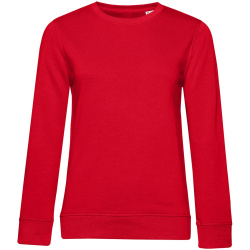 Свитшот женский BNC Inspire (Organic), красный, XS–XXL