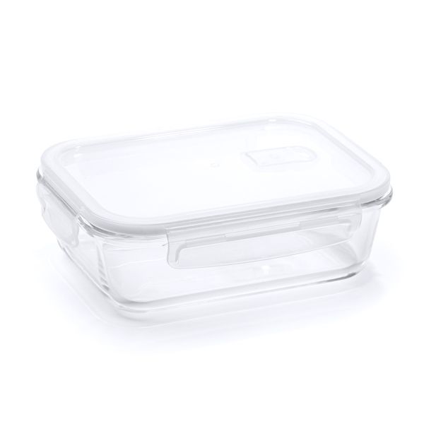 Ланчбокс (контейнер для еды) DALIA / Контейнер бенто для еды из боросиликатного стекла 1,0 л