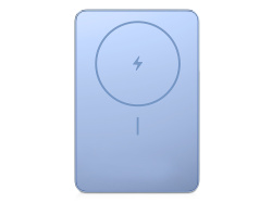 Внешний аккумулятор Xiaomi Super Slim Magnetic Power Bank, 5000 мАч, Цвет синий