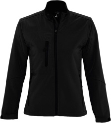 Куртка женская на молнии Roxy 340 черная, S–XXL