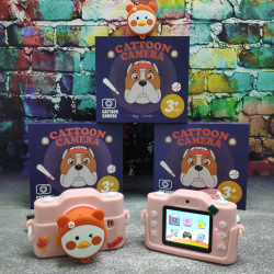 Детский цифровой фотоаппарат "Cattoon Camera 20М" (СЕЛФИ камера и встроенная память) 3+