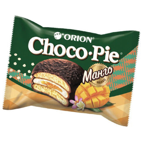 Печенье ORION "Choco Pie Mango" манго 360 г (12 штук х 30 г), О0000013010