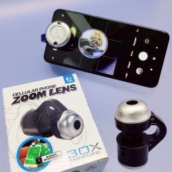Объектив - микроскоп (увеличитель) на камеру Cellular Phone ZOOM LENS 30-ти кратный