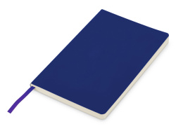 Блокнот в гибкой обложке А5 «Softy 2.0», Размер А5, Цвет синий