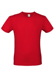 Футболка мужская E150, красная, XS–3XL