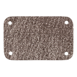 Лейбл Corolla Metal, S, бронзовый, 2,5х4 см