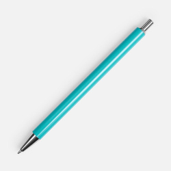 Ручка шариковая Slim Beam, бирюзовая, 14х0,9 см