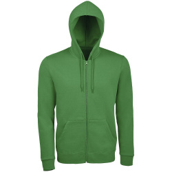 Толстовка унисекс Stone, ярко-зеленая, XS–3XL