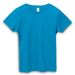 Футболка женская Regent Women, ярко-бирюзовая, S–XXL