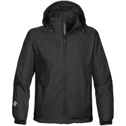 Ветровка мужская Stratus, черная, S–5XL