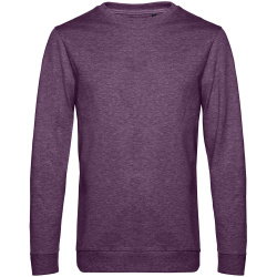 Свитшот унисекс Set In, фиолетовый меланж, XS–3XL
