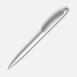 Ручка шариковая Moor Silver, ver.2, серебристый металлик, 14x1,1 см