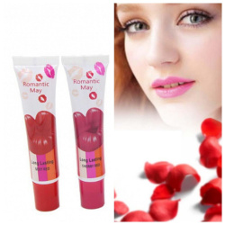 Ультра стойкий тинт для губ Romantic May Long Lasting Lip Color  24 тюбика, 5 стойких оттенков