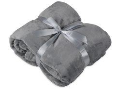 Плед мягкий флисовый «Fancy», Цвет серый