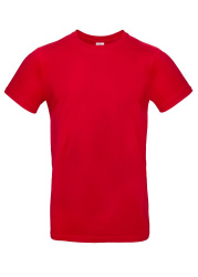 Футболка мужская E190, красная, XS–3XL