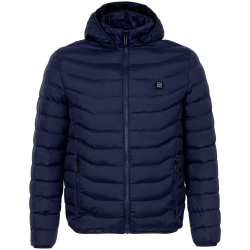 Куртка с подогревом Thermalli Chamonix, темно-синяя, S–3XL