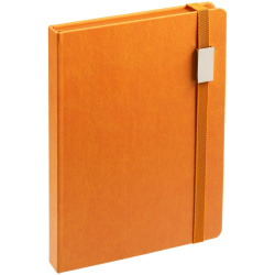 Ежедневник New Factor Metal, оранжевый, 15х20,8х2 см