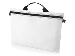 Сумка для конференций «Lando», Цвет белый/черный