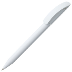 Ручка шариковая Prodir DS3 TPP, белая, 13,8х1 см
