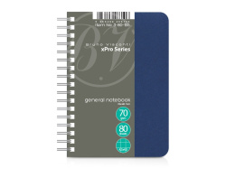 Бизнес - блокнот А6 «Офис-Лайн», Цвет синий